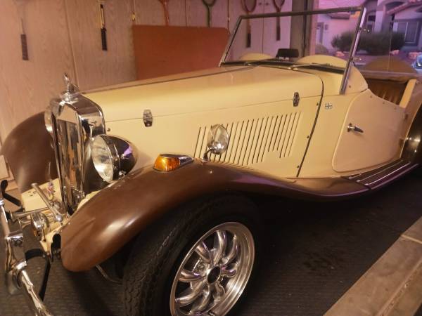 1981 MG TD Replica Kit Car (VW Chassis) for $0