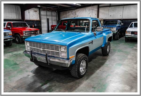1983 Chevrolet K10 Stepside 350 4-Speed AC for $0 Build