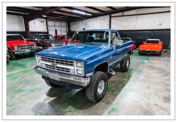 1987 Chevrolet K10 Silverado 350 Auto AC for $0 Build