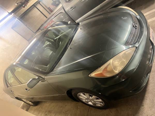 2002 Toyota Camry V6 Green for $0 Build Credit, Poor