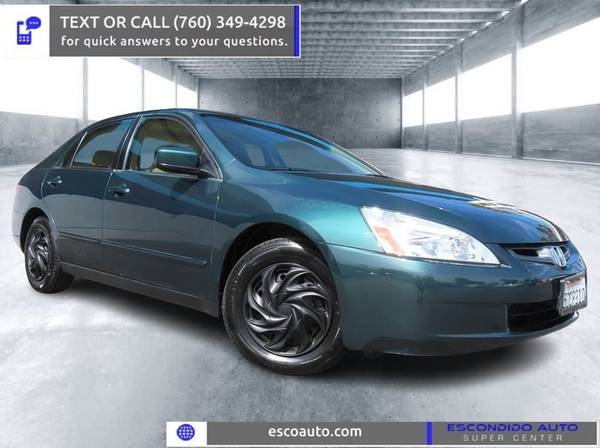 2003 Honda Accord LX Sedan for $0 Build Credit, Poor