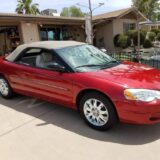2004 Chrysler Sebring Limited Convertible for $0 Build Credit, Poor