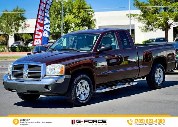 2005 Dodge Dakota Club Cab SLT 6.5 ft Pickup for
