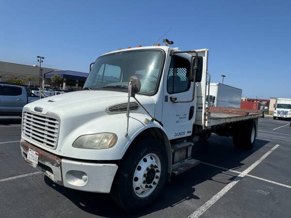 2005 Freightliner M2 106 Flatbed Truck for $0 Build Credit,