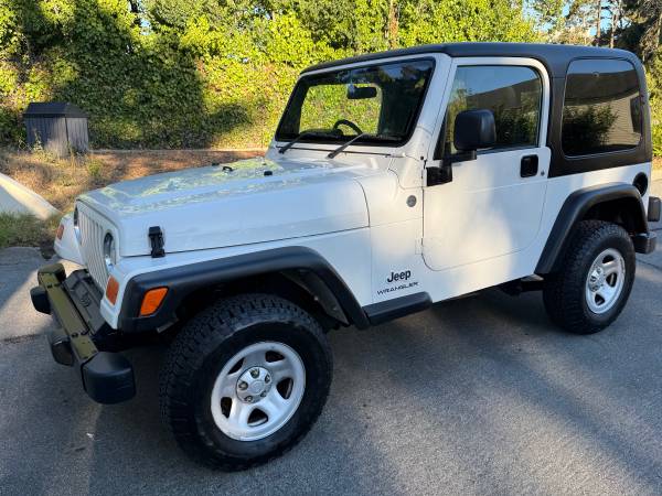 2005 Jeep Wrangler TJ 4X4 for $0 Build Credit, Poor