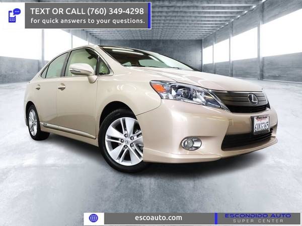 2012 Lexus HS 250h Sedan for $0 Build Credit, Poor