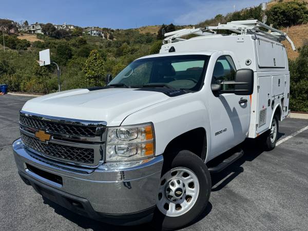 2013 Chevrolet Silverado 2500HD Utility Truck Enclosed High-Top for $0
