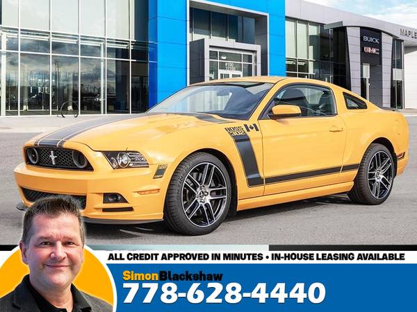 2013 Ford Mustang Boss 302 5.0L V8 Manual for $0