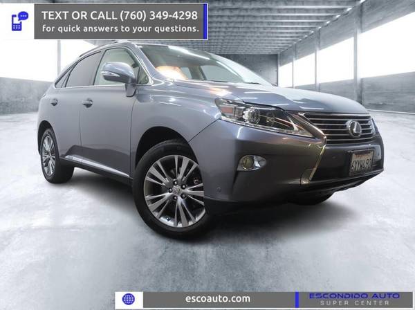 2013 Lexus RX 450h AWD Hybrid for $0 Build Credit,