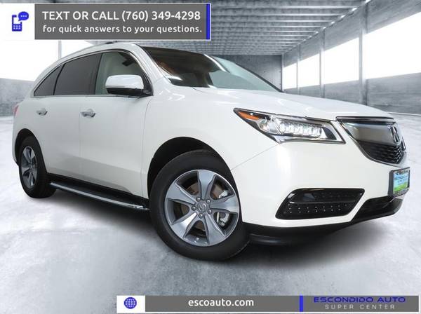 2014 Acura MDX - All Credit Types Welcome! for $0
