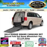 2014 Dodge Grand Caravan SXT Wheelchair Van for $0 Build