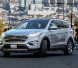 2014 Hyundai Santa Fe Limited with Yakima Bike Rack for