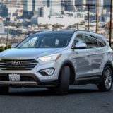 2014 Hyundai Santa Fe Limited with Yakima Bike Rack for