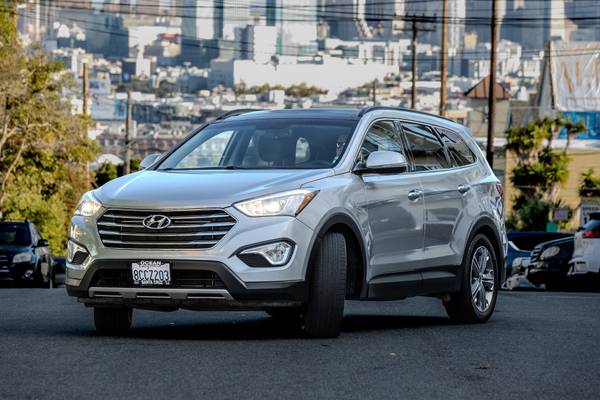 2014 Hyundai Santa Fe Limited with Yakima Bike Rack for