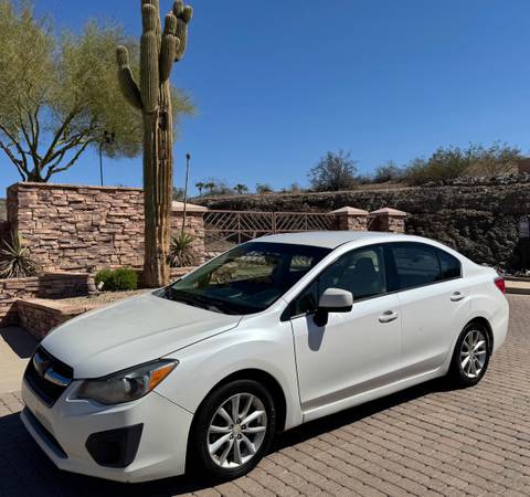 2014 Subaru Impreza 2.0 AWD Sedan for $0 Build Credit,