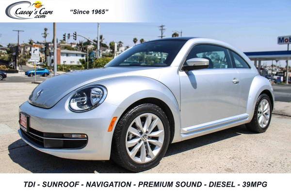 2014 Volkswagen Beetle Coupe 2.0L TDI Sun/Sound/Nav for $0 Build