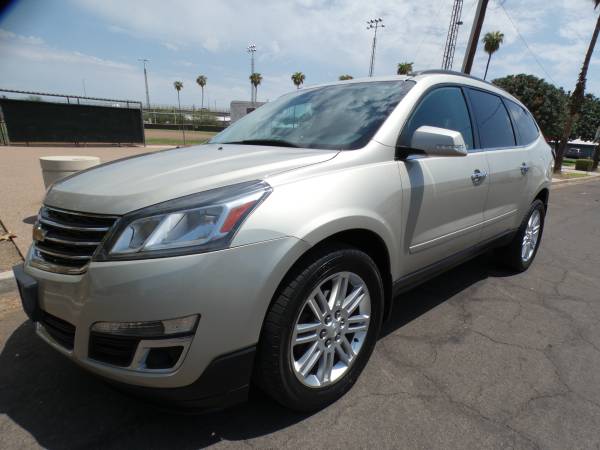 2015 Chevrolet Traverse LT AWD for $0 Build Credit, Poor