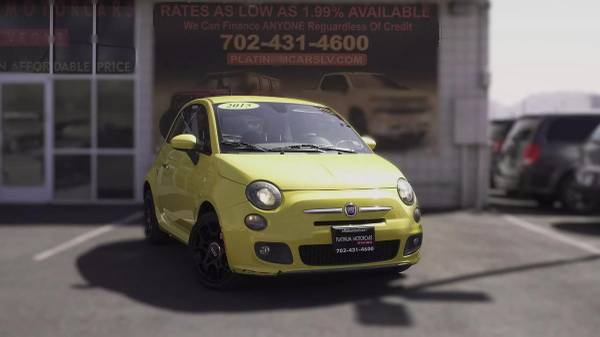 2015 FIAT 500 Sport Hatchback for $0 Build Credit, Poor