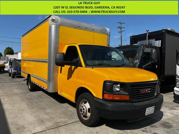 2015 GMC Savana 3500 Cutaway 16 ft Box Truck 1