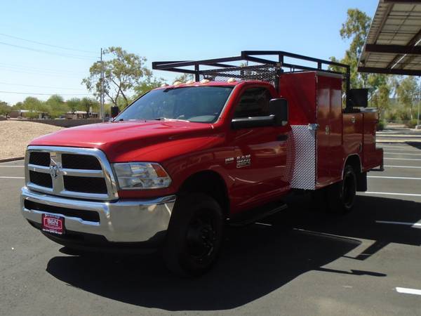 2015 RAM 3500 Regular Cab Service Body Utility Bed Work