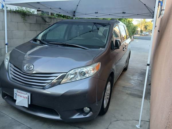 2015 Toyota Sienna XLE Clean Title for $0 Build Credit,