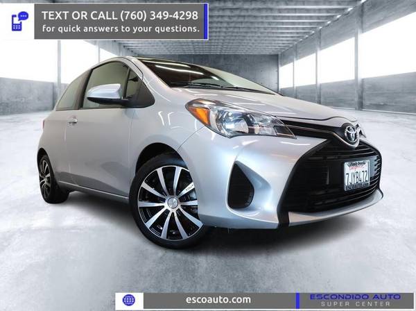 2015 Toyota Yaris L - Financing Available for All Credit!