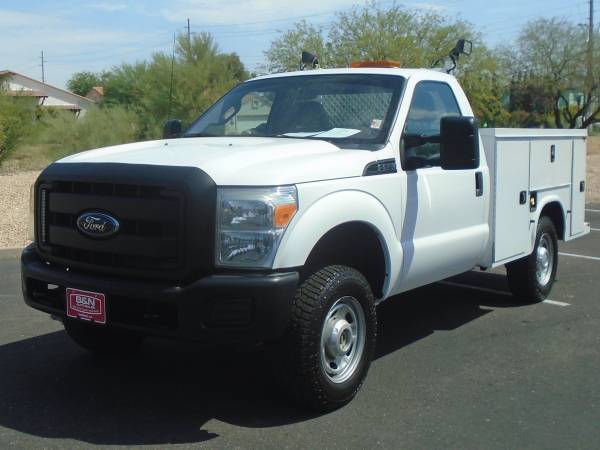 2016 Ford F-250 4x4 Reg Cab Utility Bed Work Truck