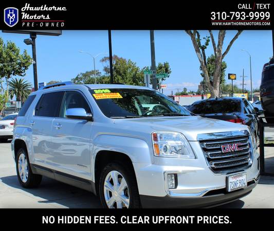 2016 GMC Terrain FWD 4dr SLT Quicksilver Metallic for $0