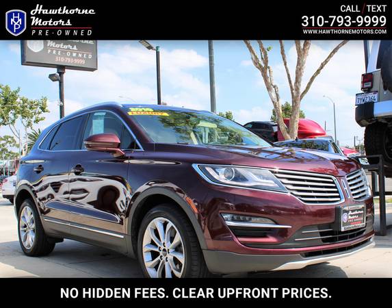 2016 Lincoln MKC FWD 4dr Select for $0 Build Credit,