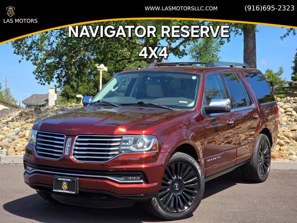 2016 Lincoln Navigator Reserve 4x4 for $0 Build Credit, Poor