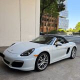 2016 Porsche Boxster Metallic White, 41,397 Miles, One Owner for