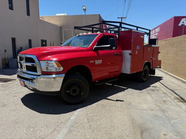 2016 RAM 3500 Reg Cab Utility Bed Work Truck for