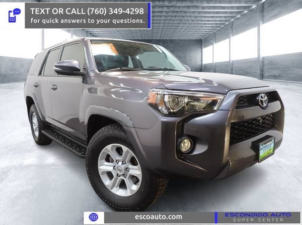 2016 Toyota 4Runner SR5 Premium for $0 Build Credit, Poor