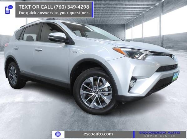 2016 Toyota RAV4 Hybrid XLE - Good/Bad/No Credit Accepted! for