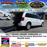 2017 Dodge Grand Caravan Wheelchair Van for $0 Build Credit,