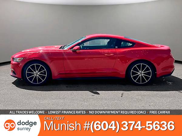 2017 Ford Mustang EcoBoost Premium Coupe for $0 Build Credit,