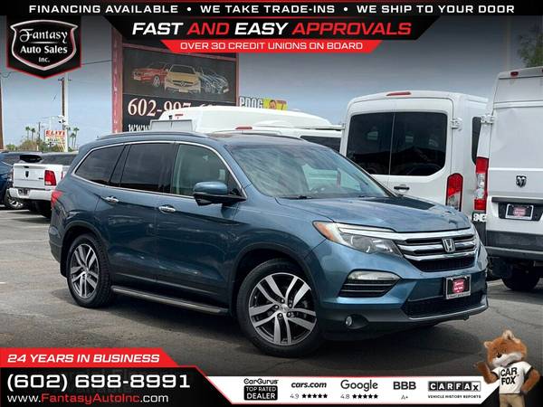 2017 Honda Pilot Touring - Only $356/month! for $0 Build