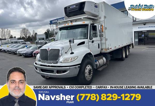 2017 International 4400 Tandem Axle Reefer Box for $0 Build
