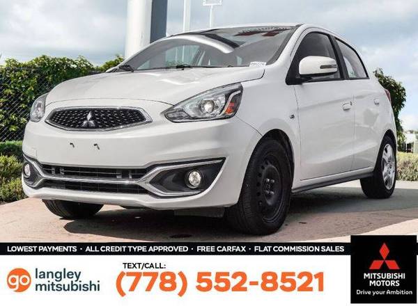2017 Mitsubishi Mirage SEL Hatchback for $0 Build Credit, Poor