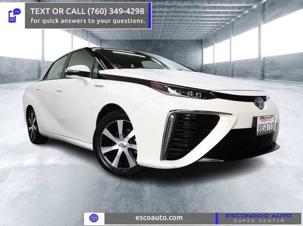 2017 Toyota Mirai Sedan for $0 Build Credit, Poor Credit,
