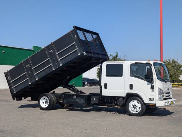2018 Chevrolet 4500 16FT Crew Cab Dump Truck for $0