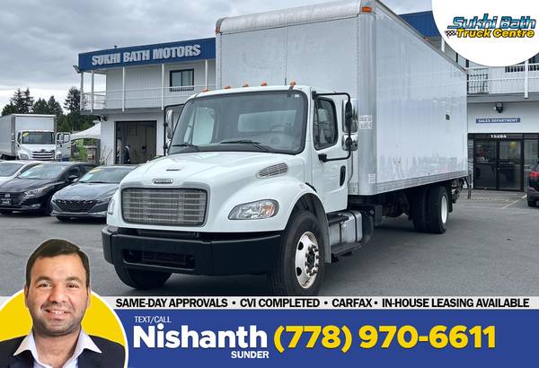 2018 Freightliner M2 106 26' Box Liftgate Hydraulic CVI Completed