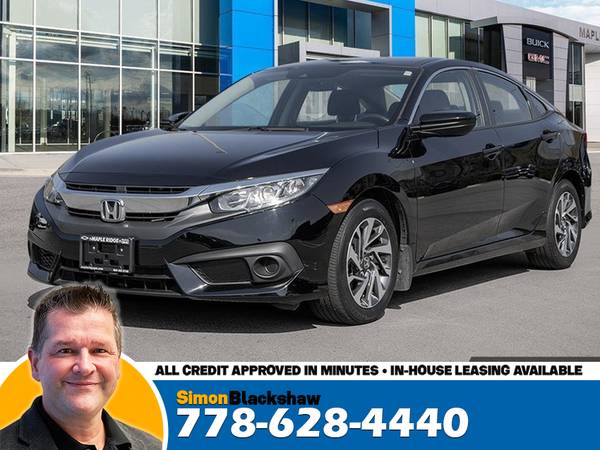 2018 Honda Civic Sedan SE for $0 Build Credit, Poor