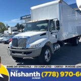 2018 International 4300 26' Box with Liftgate and Hydraulic Brakes