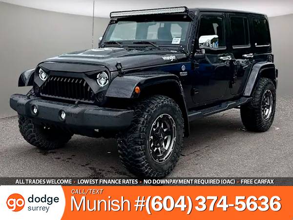 2018 Jeep Wrangler JK Unlimited Altitude 4x4 for $0 Build