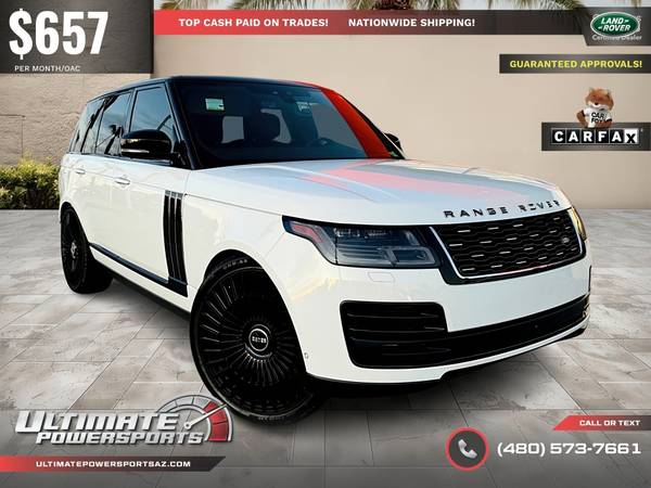 2018 Land Rover Range Rover SV Autobiography for $0 Build
