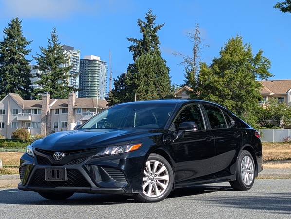 2018 Toyota Camry SE Leather Seat for $0 Build Credit,