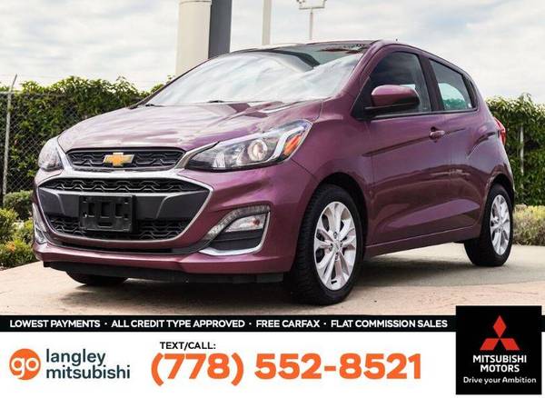2019 Chevrolet Spark LT - Backup Cam, Android & Apple