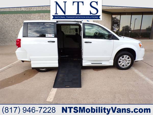 2019 Dodge Grand Caravan SE Mobility Wheelchair Manual Ramp Van