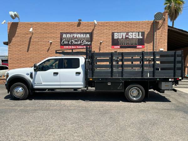 2019 Ford F-550 XLT Crew Cab Flatbed 6.7L Diesel 4x4